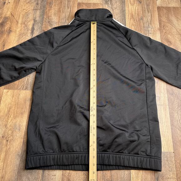 Adidas Tricot 3-Stripes Track Jacket Women's XL Black Athletic Training 6456 - Picture 8 of 11